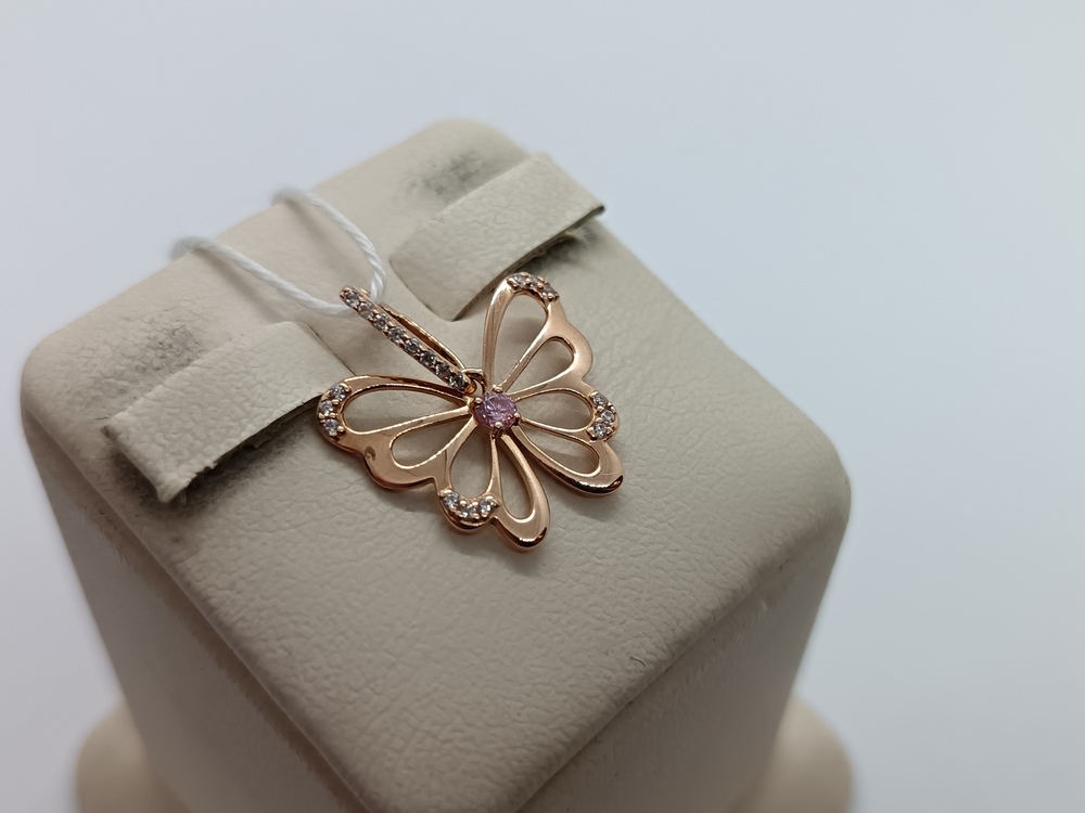 ПОДКМИ585 ПОДВЕСКА С КАМНЯМИ (Au 585)