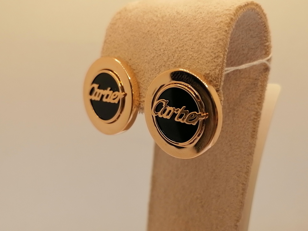 СЕРЬГИ ОНИКС (Au 585)