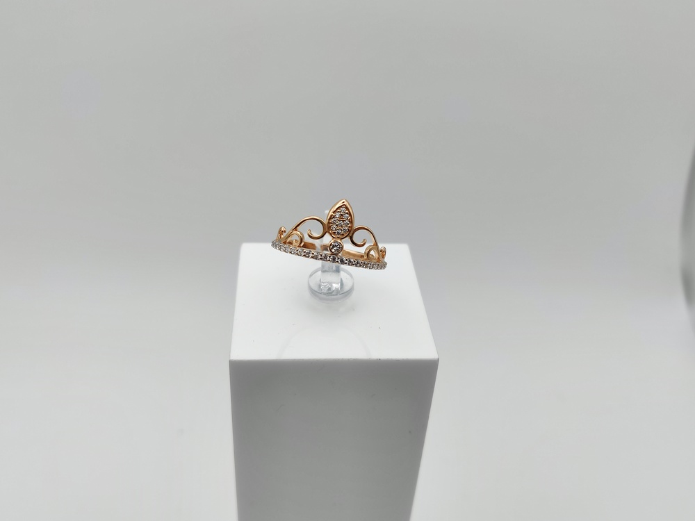 КОЛКМИ585 КОЛЬЦО С КАМНЯМИ (Au 585)