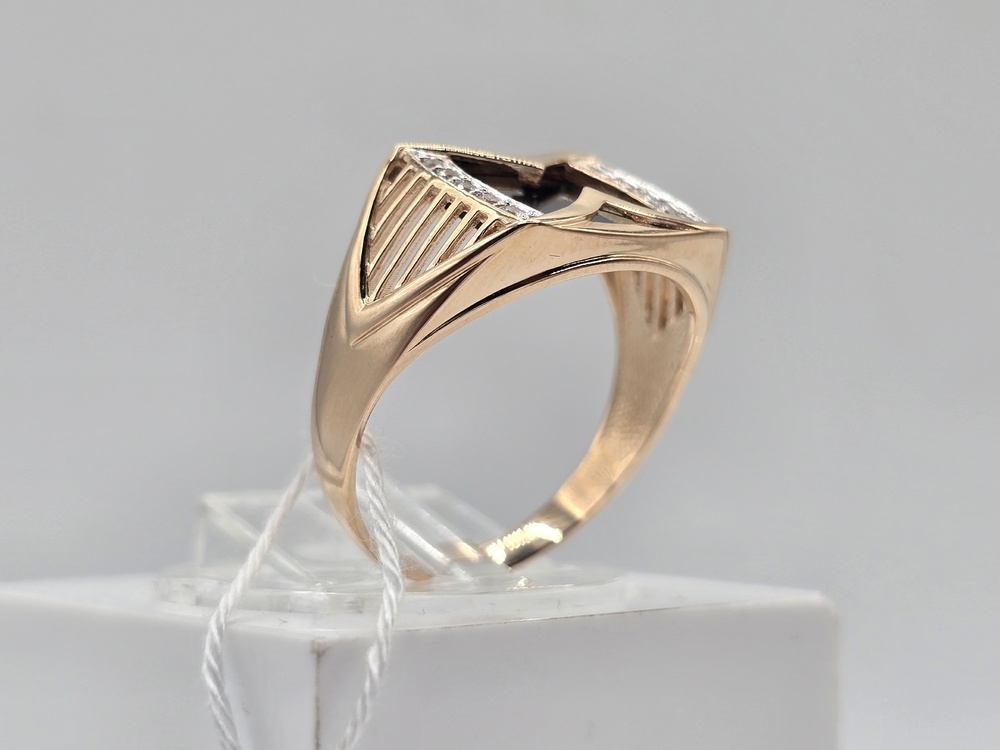 ПЕЧКМИ585 ПЕЧАТКА С КАМНЯМИ (Au 585)