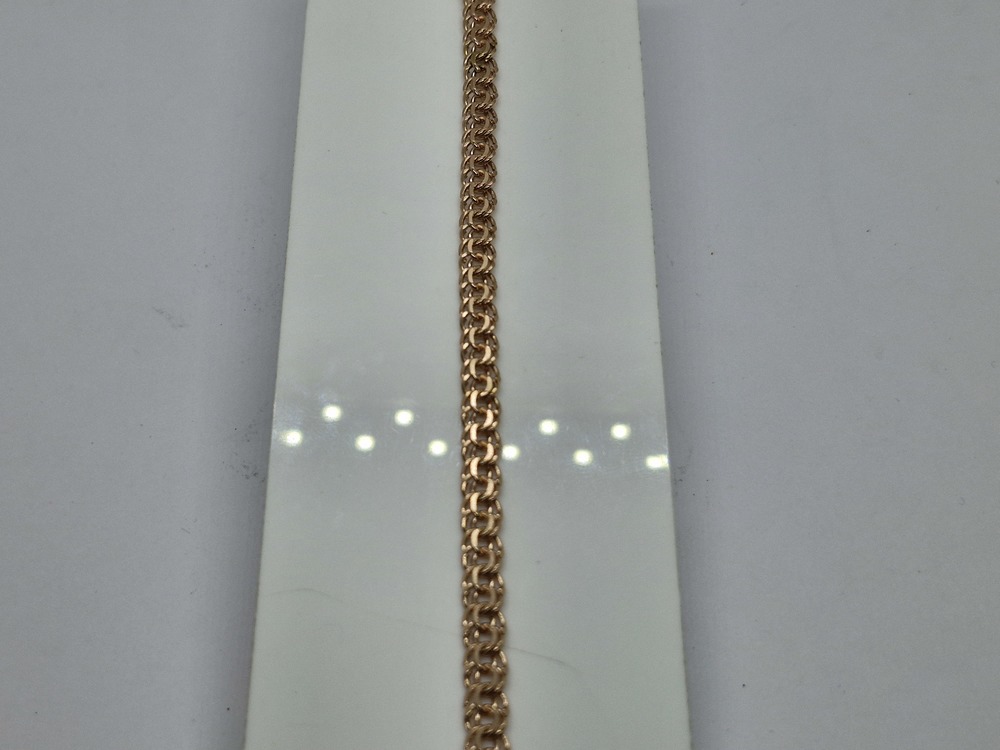 БРАСЛЕТ ПОЛНОВЕСНЫЙ Бисмарк (Au 585)