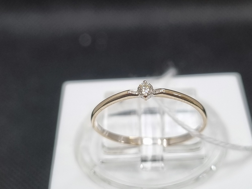 КОЛЬЦО БРИЛЛИАНТ Au 585