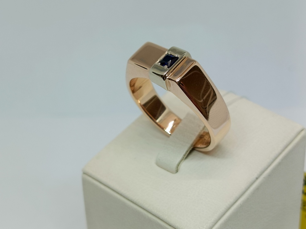 КОЛЬЦО ПЕЧАТКА с камнем (Au 585)