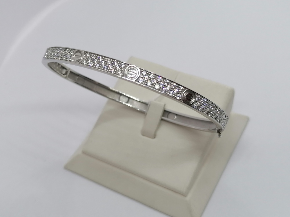 БРАСЛЕТ С КАМНЯМИ (Au 585)