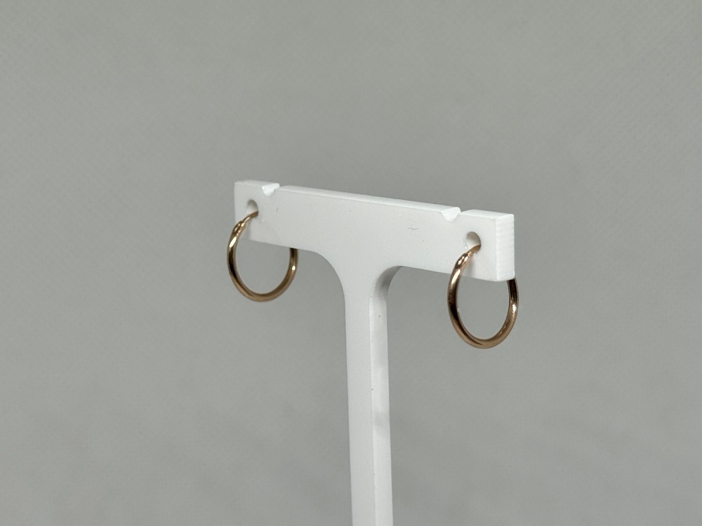 СЕРЬГИ КОНГО без камня (Au 585)