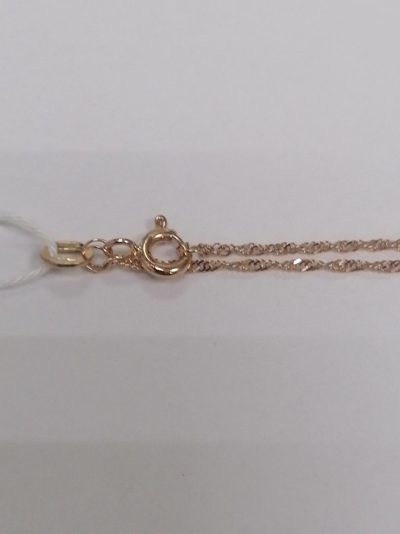 ЦЛСИ585 ЦЕПЬ ПОЛНОВЕСНАЯ Сингапур (Au 585)