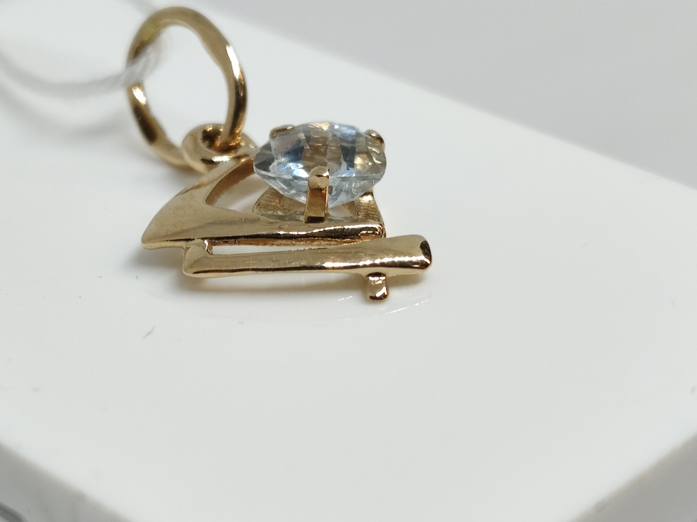 ПОДВЕСКА С КАМНЕМ (Au 585)