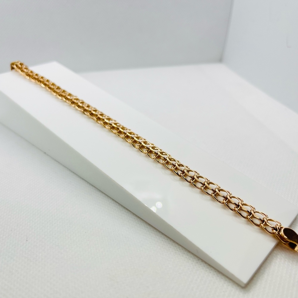 БРАСЛЕТ ПОЛНОВЕСНЫЙ Итальянка Au 585