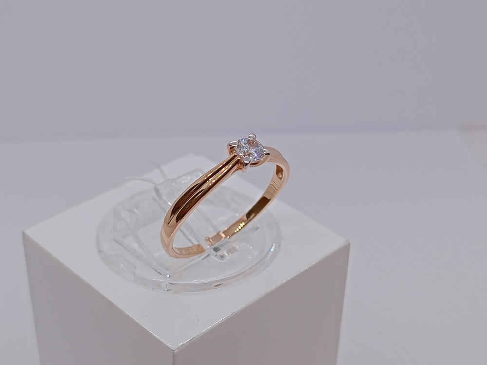 КОЛЬЦО С КАМНЕМ (Au 585)