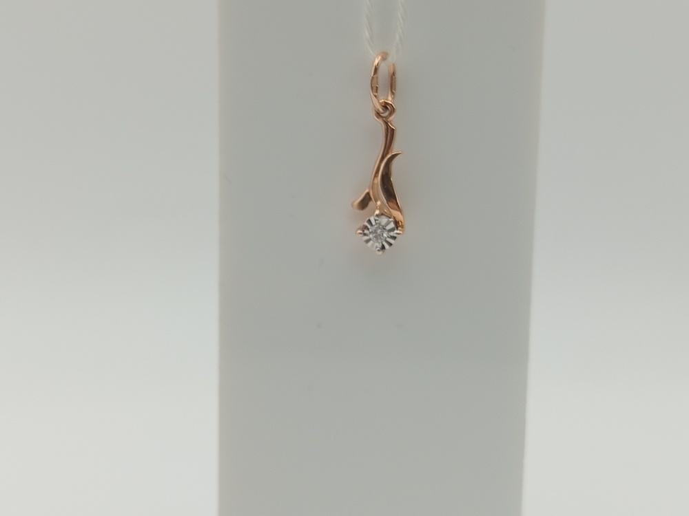 ПОДВЕСКА БРИЛЛИАНТ Au 585