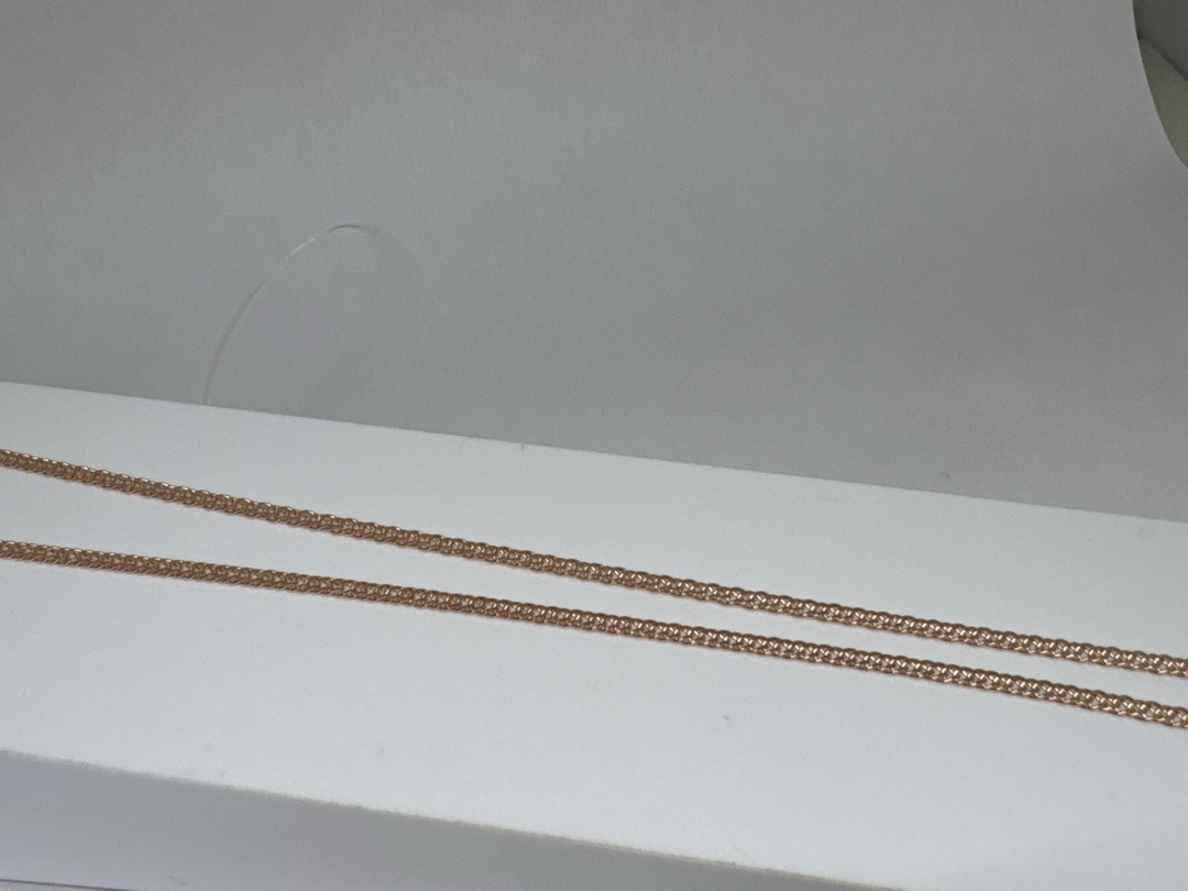 ЦЕПЬ ПОЛНОВЕСНАЯ Ромб двойной (Au 585)