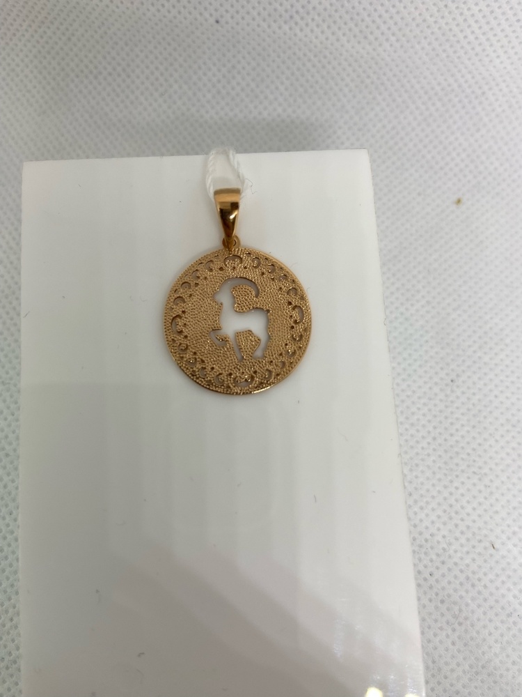 ПОДВЕСКА ЗНАК ЗОДИАКА КОЗЕРОГ Au 585