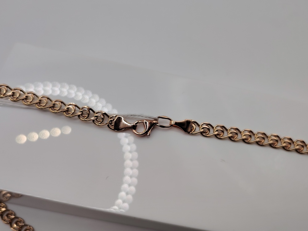 ЦПЛ585 ЦЕПЬ ПУСТОТЕЛАЯ Лав (Au 585)