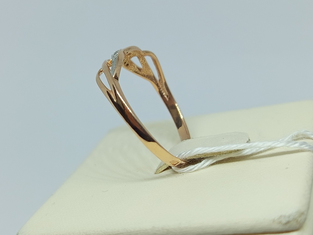 КОЛКМИ585 КОЛЬЦО С КАМНЯМИ (Au 585)