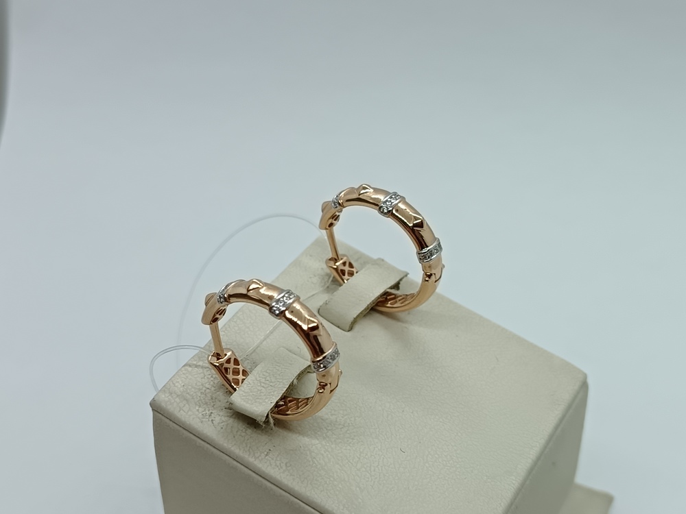 СЕРЬГИ С КАМНЯМИ (Au 585)