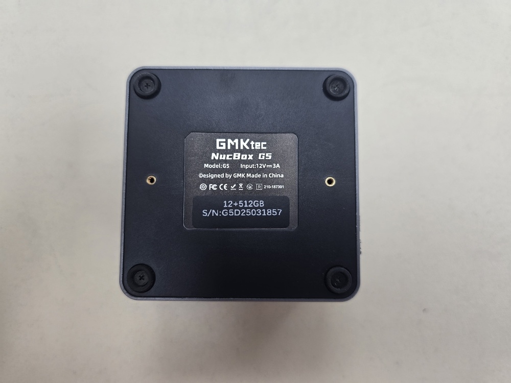 Системный блок Noname GMKtec Nucbox g5; N100, Intel UHD Graphics, 12 Гб, 512 GB, Нет