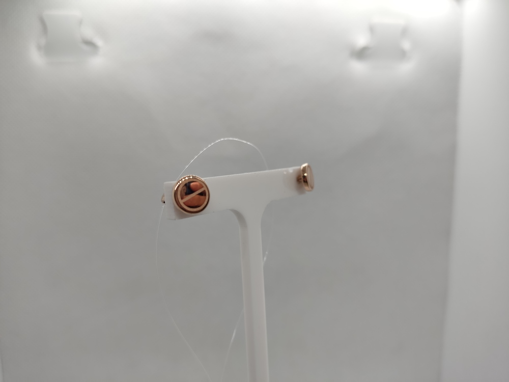 СЕРЬГИ ПУСЕТЫ без камня (Au 585)