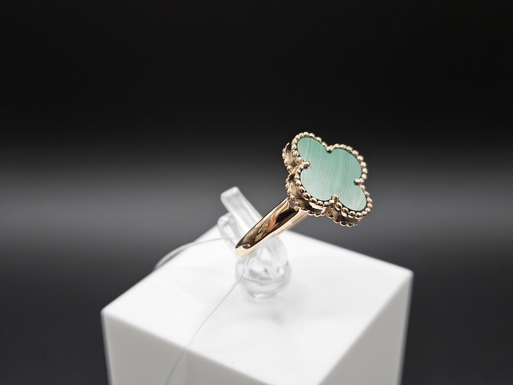 КОЛЬЦО МАЛАХИТ (Au 585)