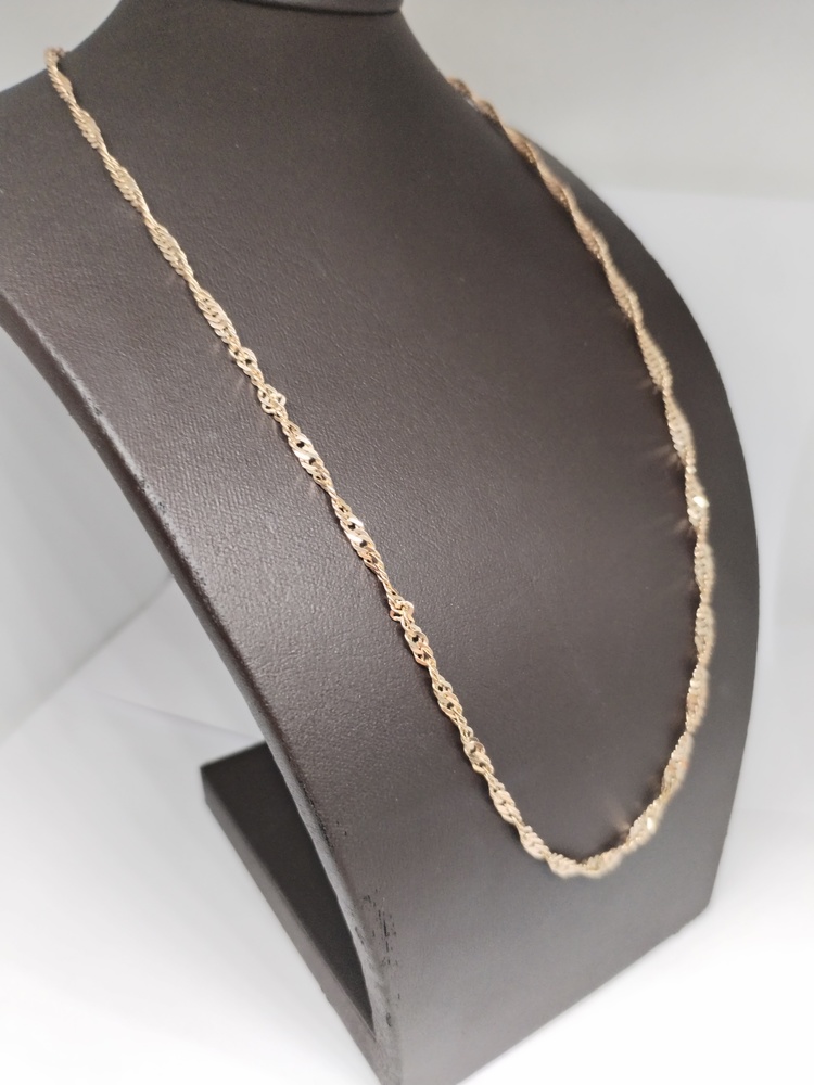 ЦЛСИ585 ЦЕПЬ ПОЛНОВЕСНАЯ Сингапур (Au 585)