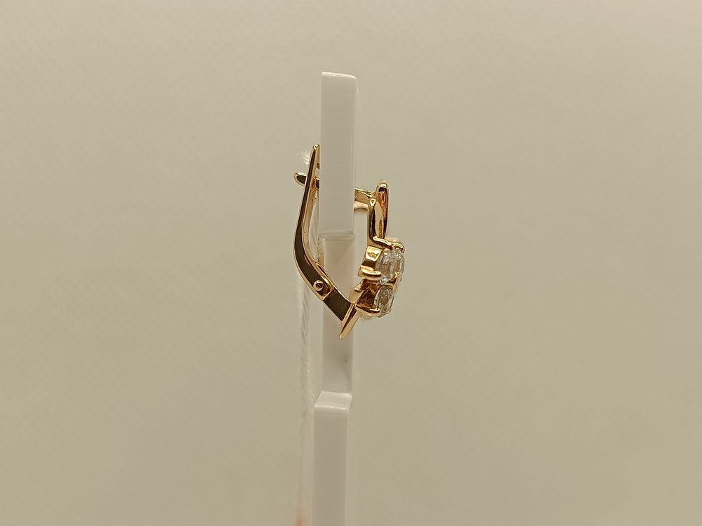 СЕРЬГИ С КАМНЯМИ (Au 585)