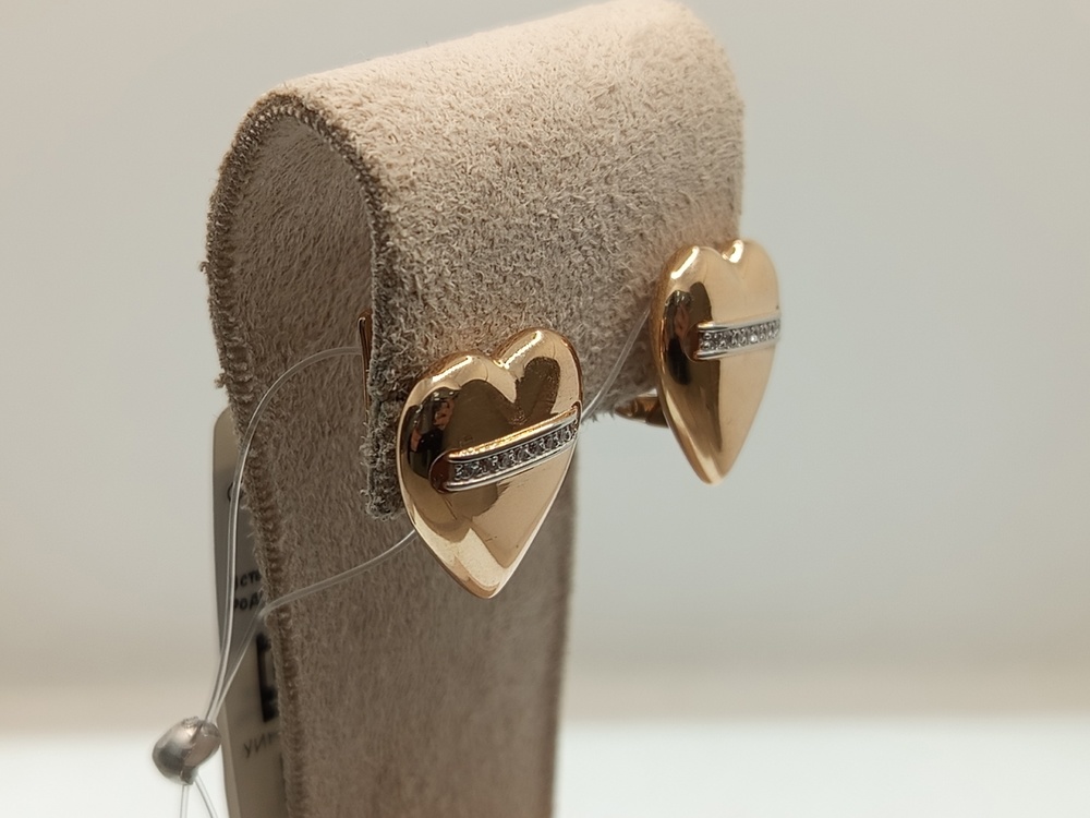 СЕРЬГИ С КАМНЯМИ (Au 585)