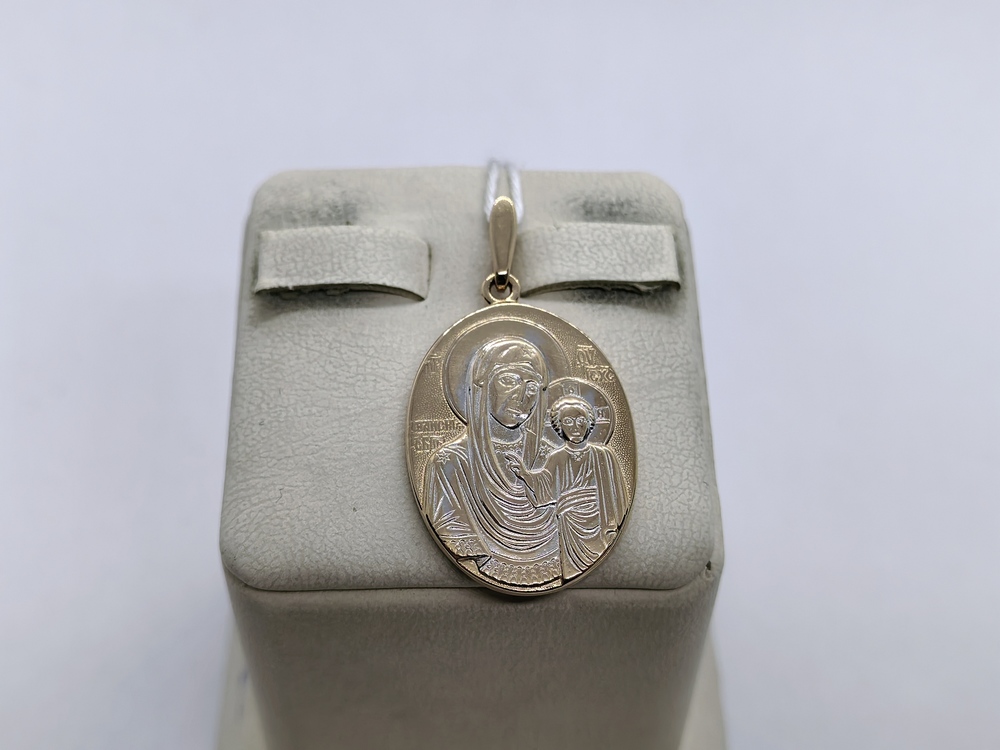 ПОДИБК585 ПОДВЕСКА ИКОНА БЕЗ КАМНЯ (Au 585)