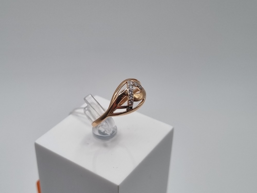 КОЛКМИ585 КОЛЬЦО С КАМНЯМИ (Au 585)