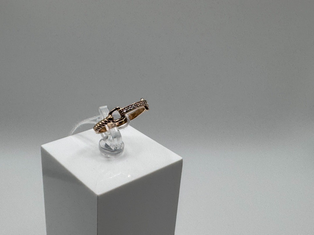 КОЛКМИ585 КОЛЬЦО С КАМНЯМИ (Au 585)