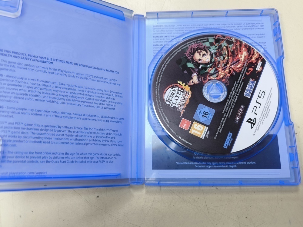 Игра Playstation 5 Demon Slayer The Hinokami Chronicles