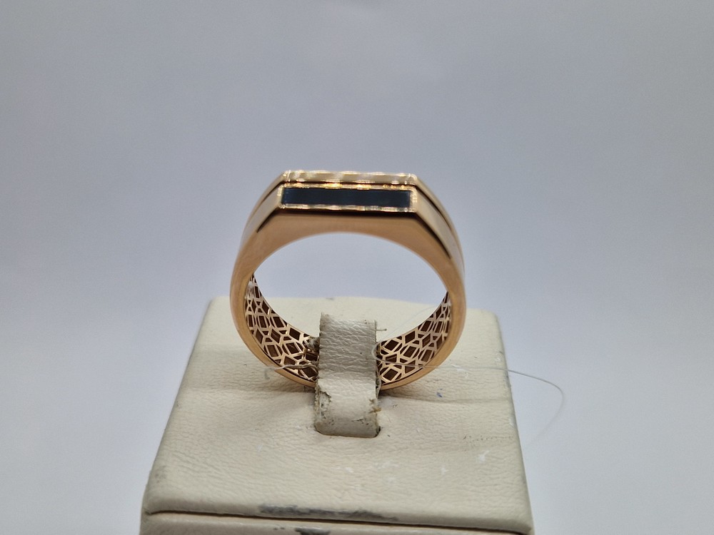 КОЛЬЦО ПЕЧАТКА с камнем (Au 585)