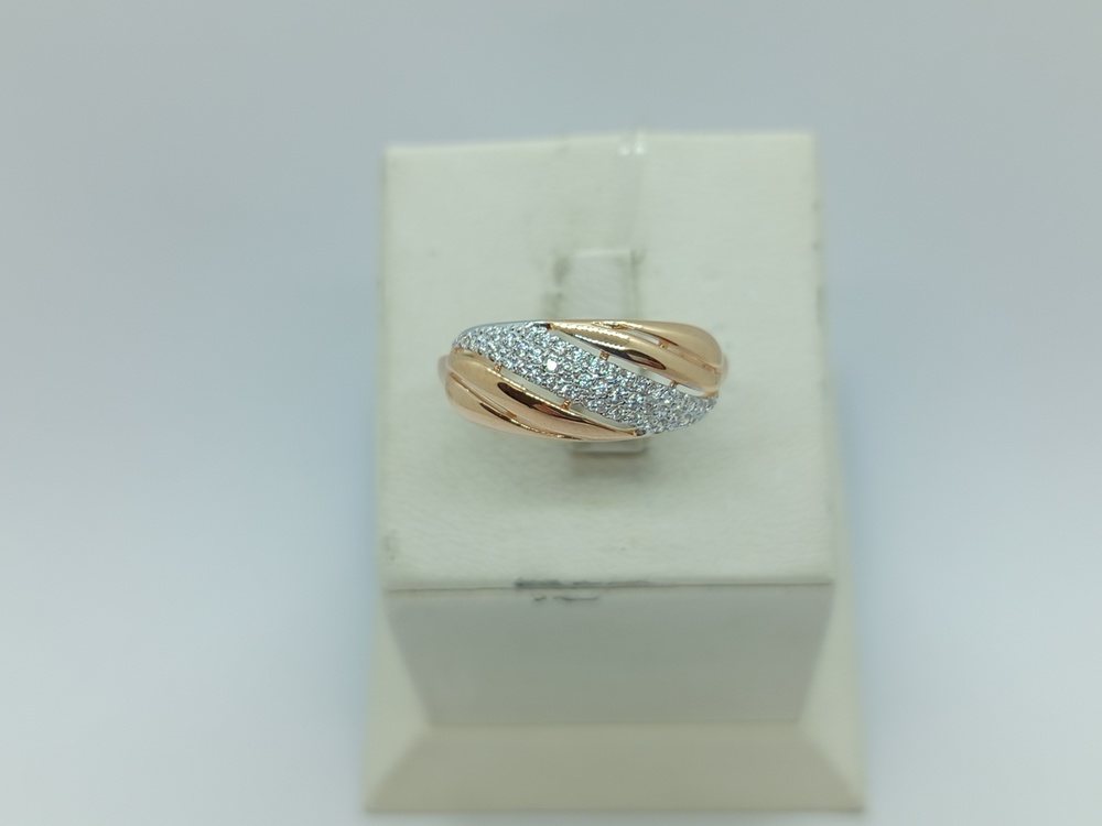 51-110-00233-1 КОЛЬЦО С КАМНЯМИ (Au 585)