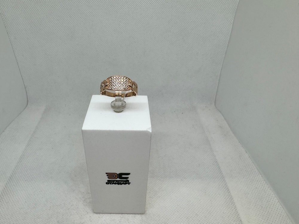 КОЛКМИ585 КОЛЬЦО С КАМНЯМИ (Au 585)