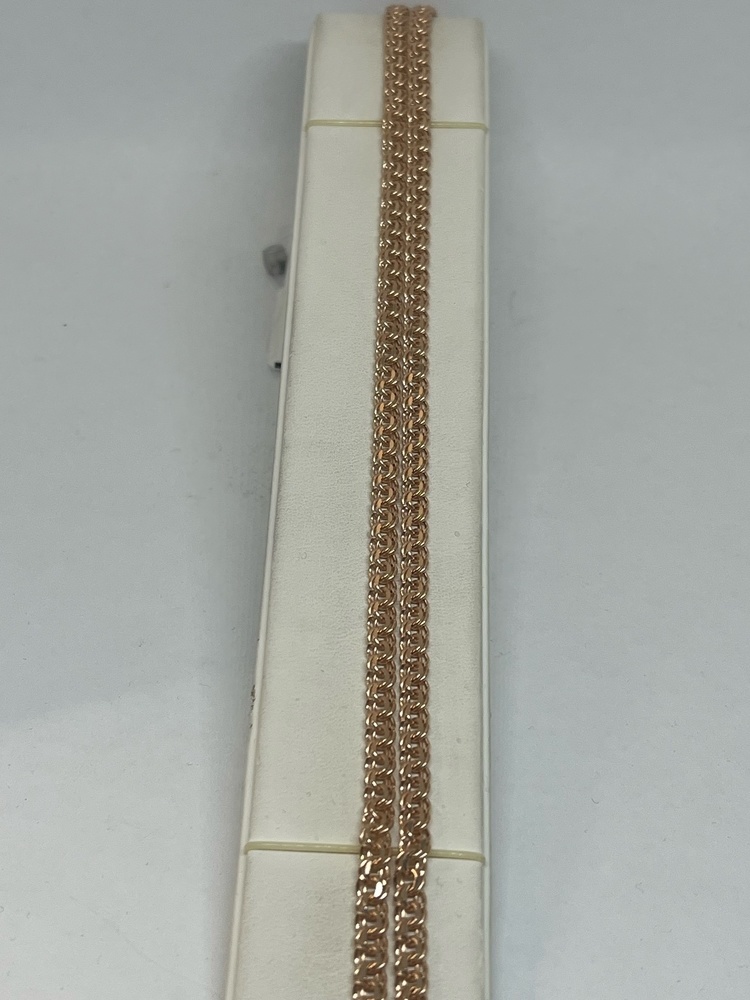 ЦЕПЬ ПУСТОТЕЛАЯ Бисмарк (Au 585)