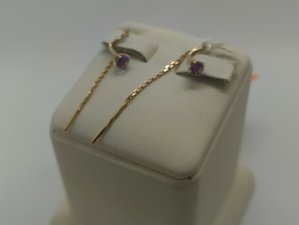 СПРО585 СЕРЬГИ ПРОДЕВКИ (Au 585)