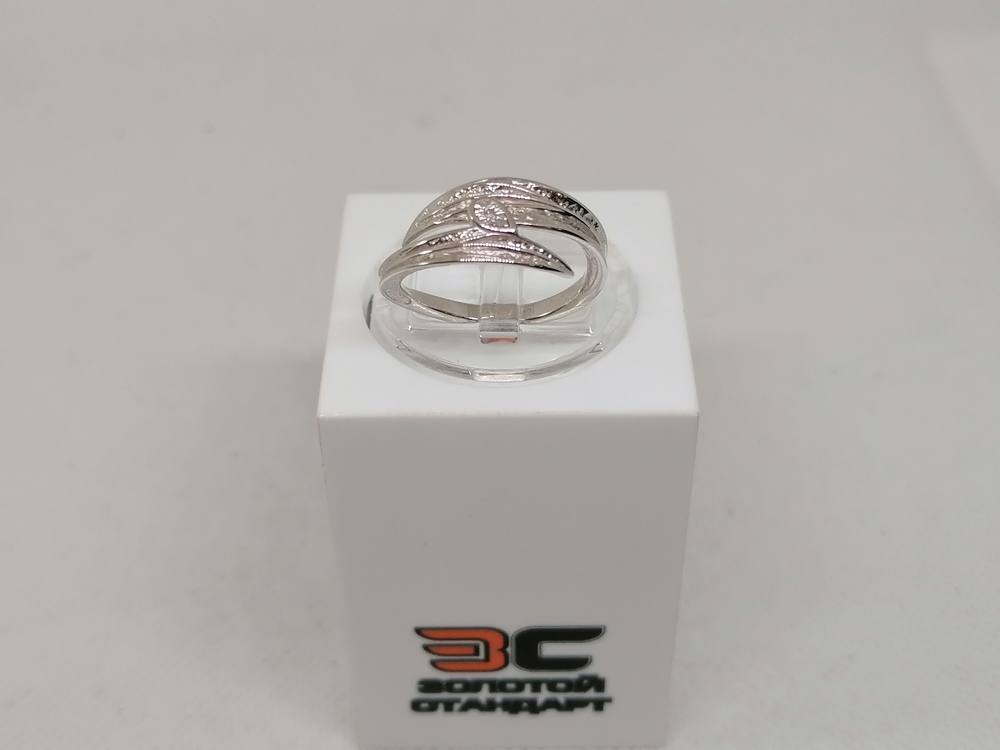 КОЛЬЦО БРИЛЛИАНТ (Ag 925)