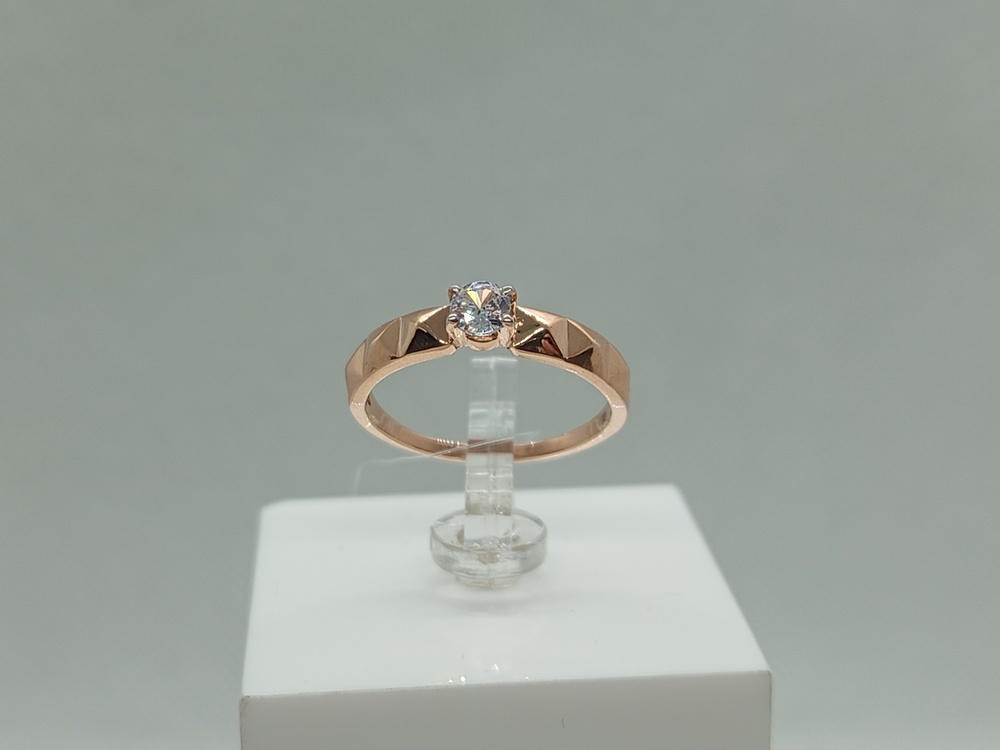 КОЛЬЦО С КАМНЕМ (Au 585)