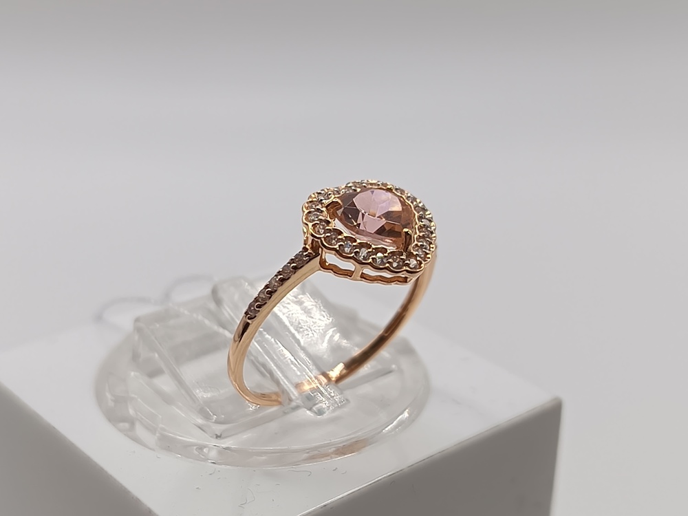 КОЛКМИ585 КОЛЬЦО С КАМНЯМИ (Au 585)