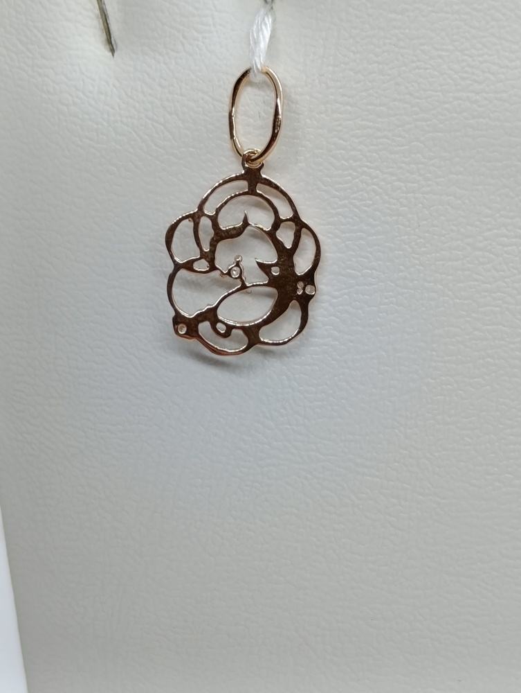 ПОДВЕСКА БУКВА С Au 585