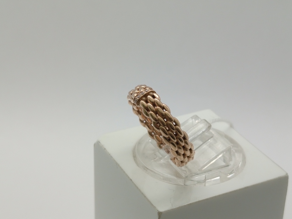 КОЛКМИ585 КОЛЬЦО С КАМНЯМИ (Au 585)