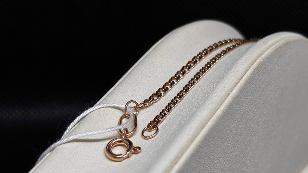 БРАСЛЕТ ПОЛНОВЕСНЫЙ Ромб двойной Au 585