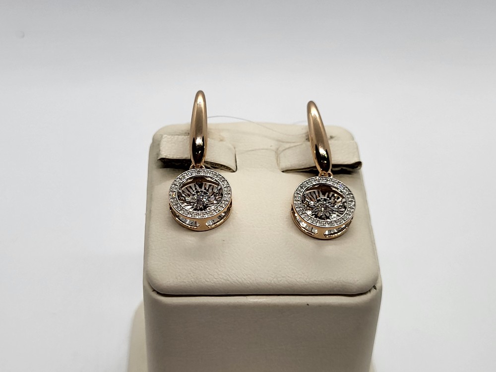 СЕРЬГИ БРИЛЛИАНТ (Au 585)