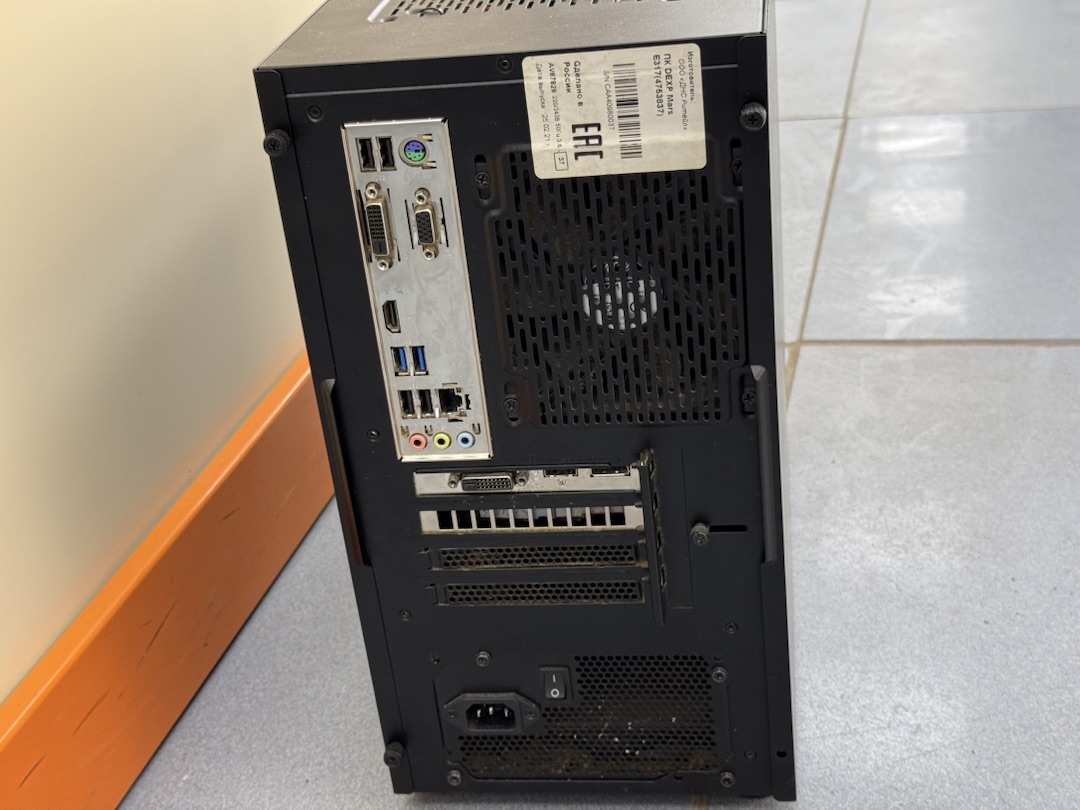 Системный блок THERMALTAKE; Core i3-9100F, GeForce GTX 1050 Ti, 8 Гб, Нет, 500 Гб