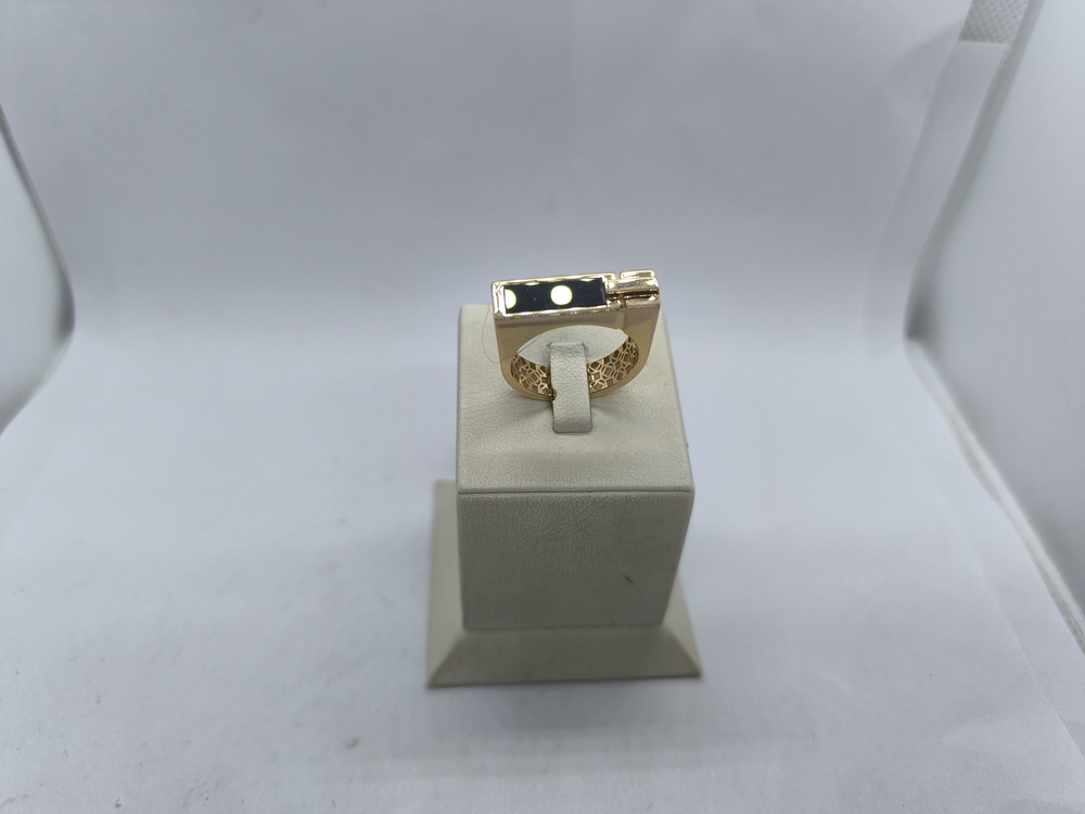 КОЛЬЦО ПЕЧАТКА с камнем (Au 585)