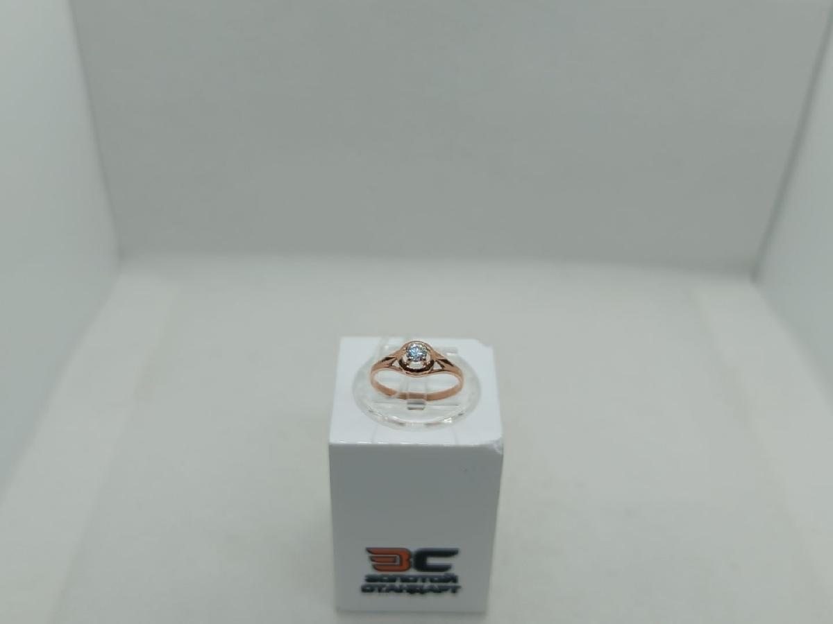 КОЛЬЦО С КАМНЕМ (Au 585)