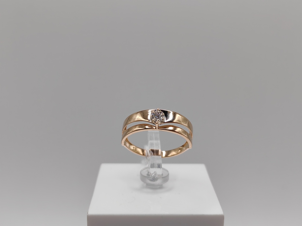 КОЛЬЦО БРИЛЛИАНТ Au 585