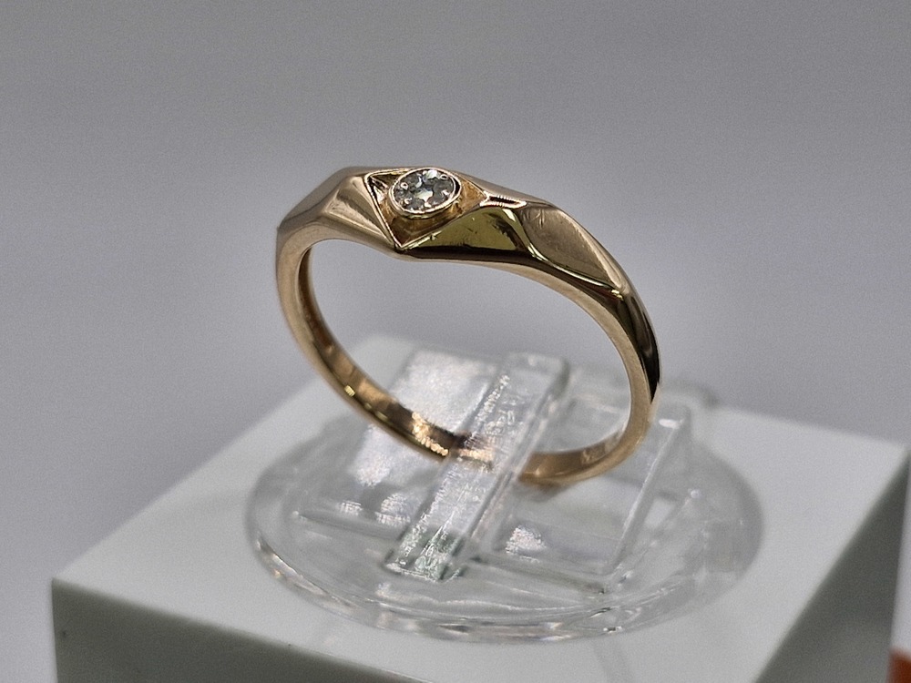 КОЛЬЦО БРИЛЛИАНТ Au 585