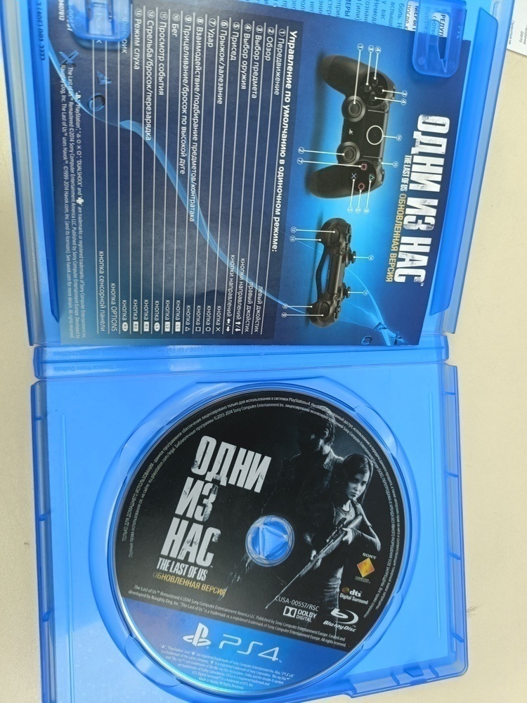 Игра Playstation 4 Одни из нас