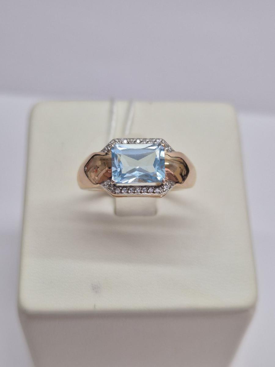 КОЛКМИ585 КОЛЬЦО С КАМНЯМИ (Au 585)