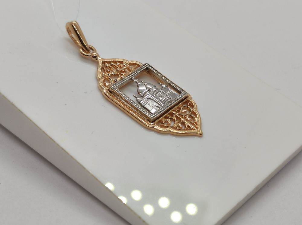 ПОДВЕСКА МЕЧЕТЬ без камня (Au 585)