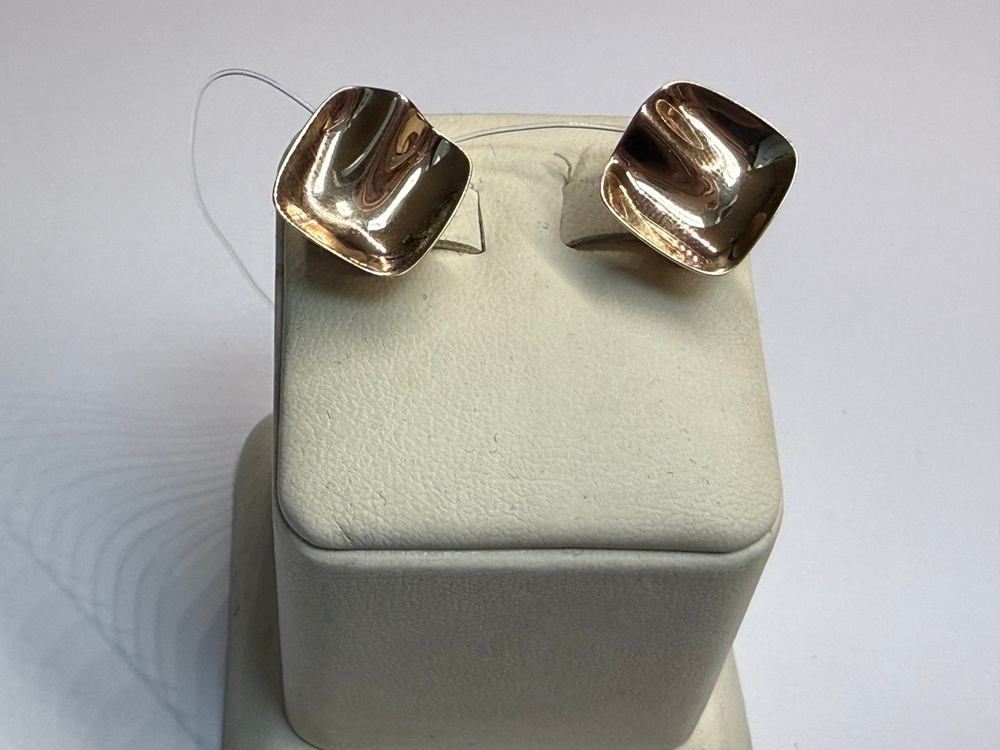 СЕРЬГИ БЕЗ КАМНЯ (Au 585)